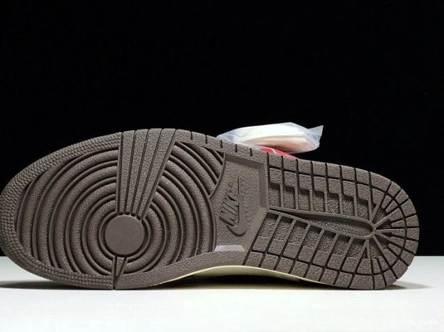 Rep TBK x 1 OG Jordan Scott Travis - Retro Air High 'Mocha' 100 CD4487 0702